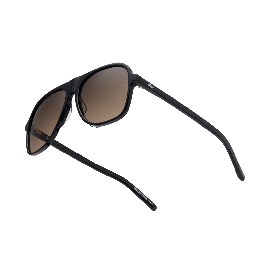 SUMI Black Oversized Aviator Acetate Sunglasses by Messy Weekend - PUNCH Watch & Eyewear - MESSY WEEKEND