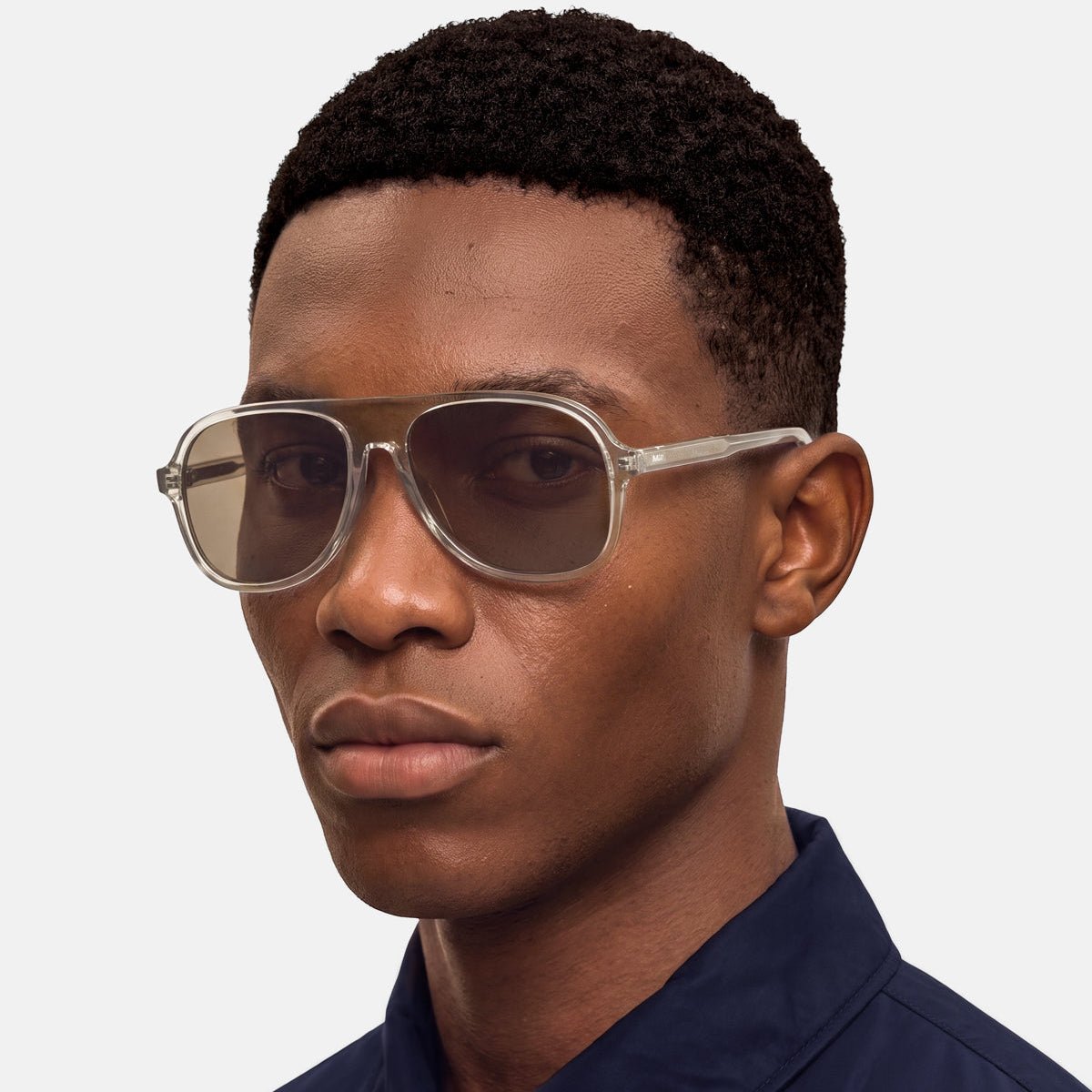SUMI Oversized Aviator Acetate Sunglasses in Clay by Messy Weekend - PUNCH Watch & Eyewear - MESSY WEEKEND