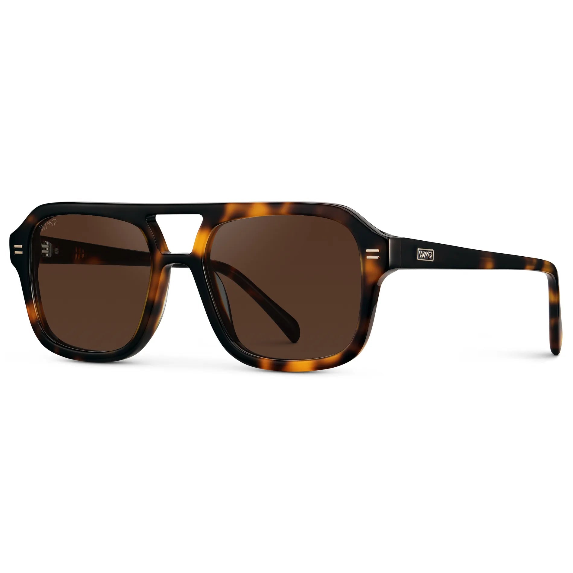 SYDNEY Oversized Aviator Women's Sunglasses in Brown Tortoise by WMP Eyewear - PUNCH Watch & Eyewear - WMP Eyewear