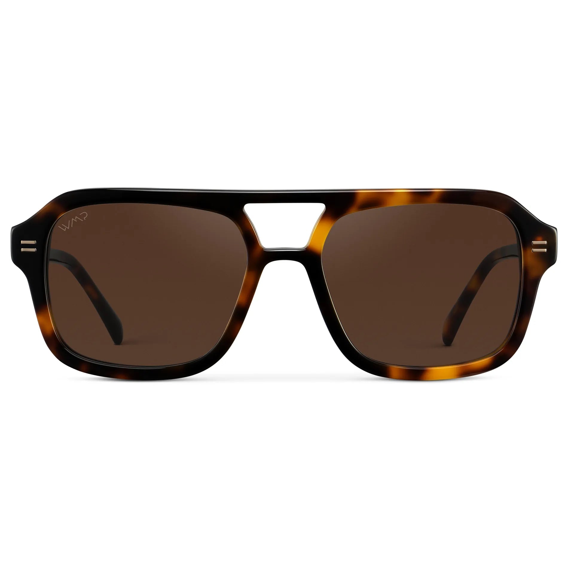 SYDNEY Oversized Aviator Women's Sunglasses in Brown Tortoise by WMP Eyewear - PUNCH Watch & Eyewear - WMP Eyewear