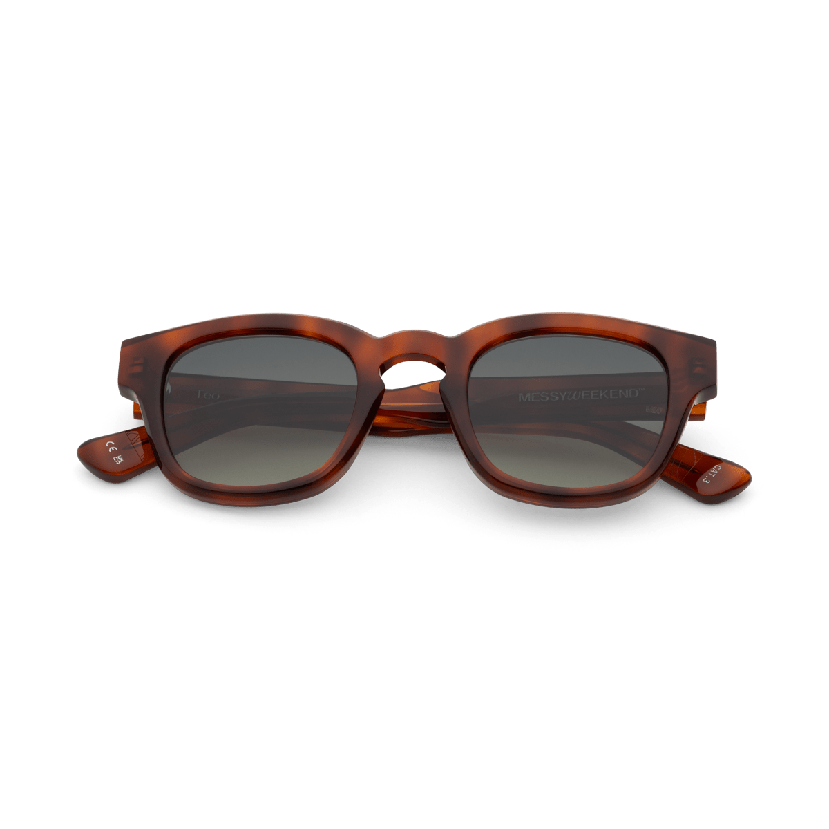 TEO Bold Navigator Sunglasses - Burnt Havana Tortoise fmr Austin by Messy Weekend - PUNCH Watch & Eyewear - MESSY WEEKEND