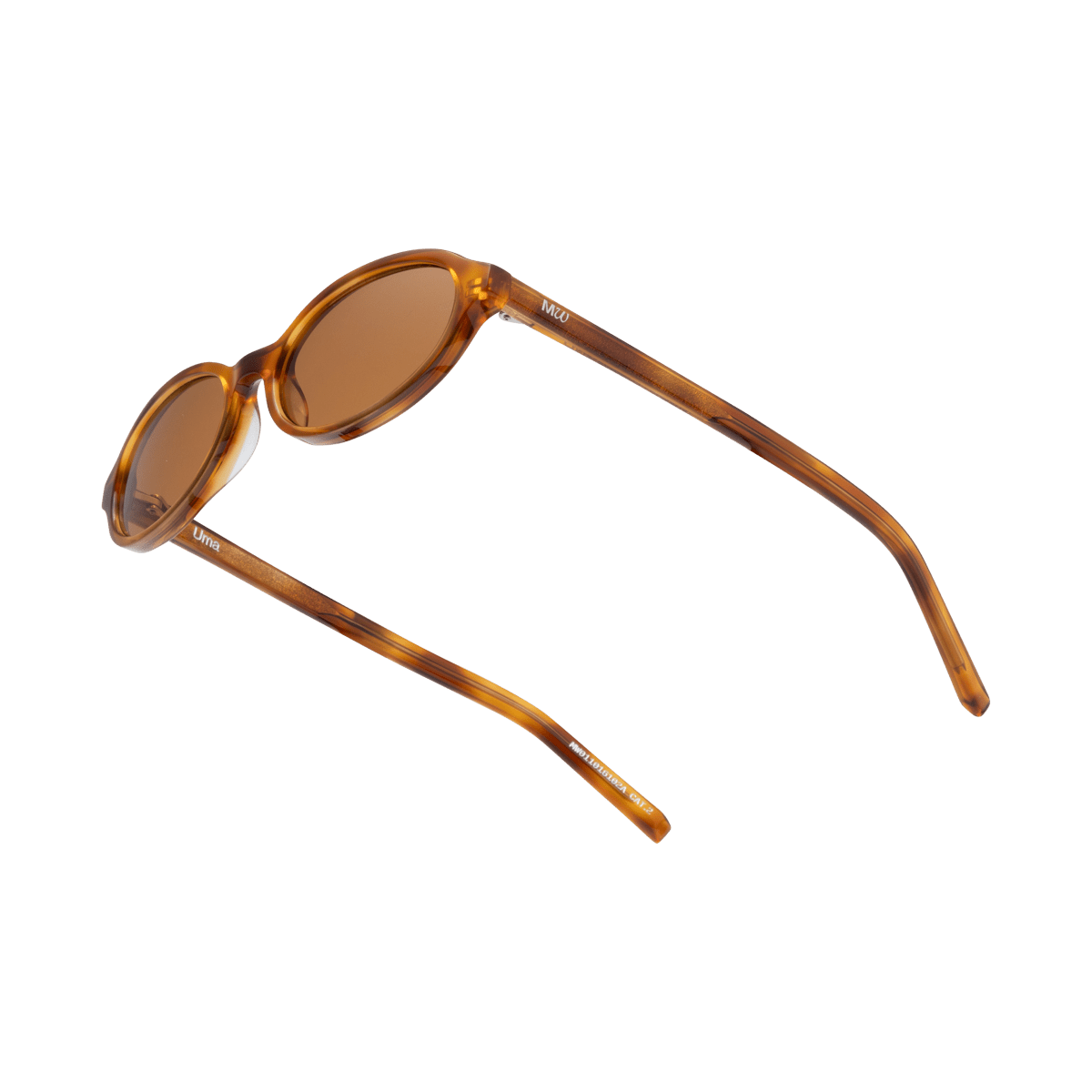 UMA Honey Havana Tortoise Oval Sunglasses by Messy Weekend - PUNCH Watch & Eyewear - MESSY WEEKEND