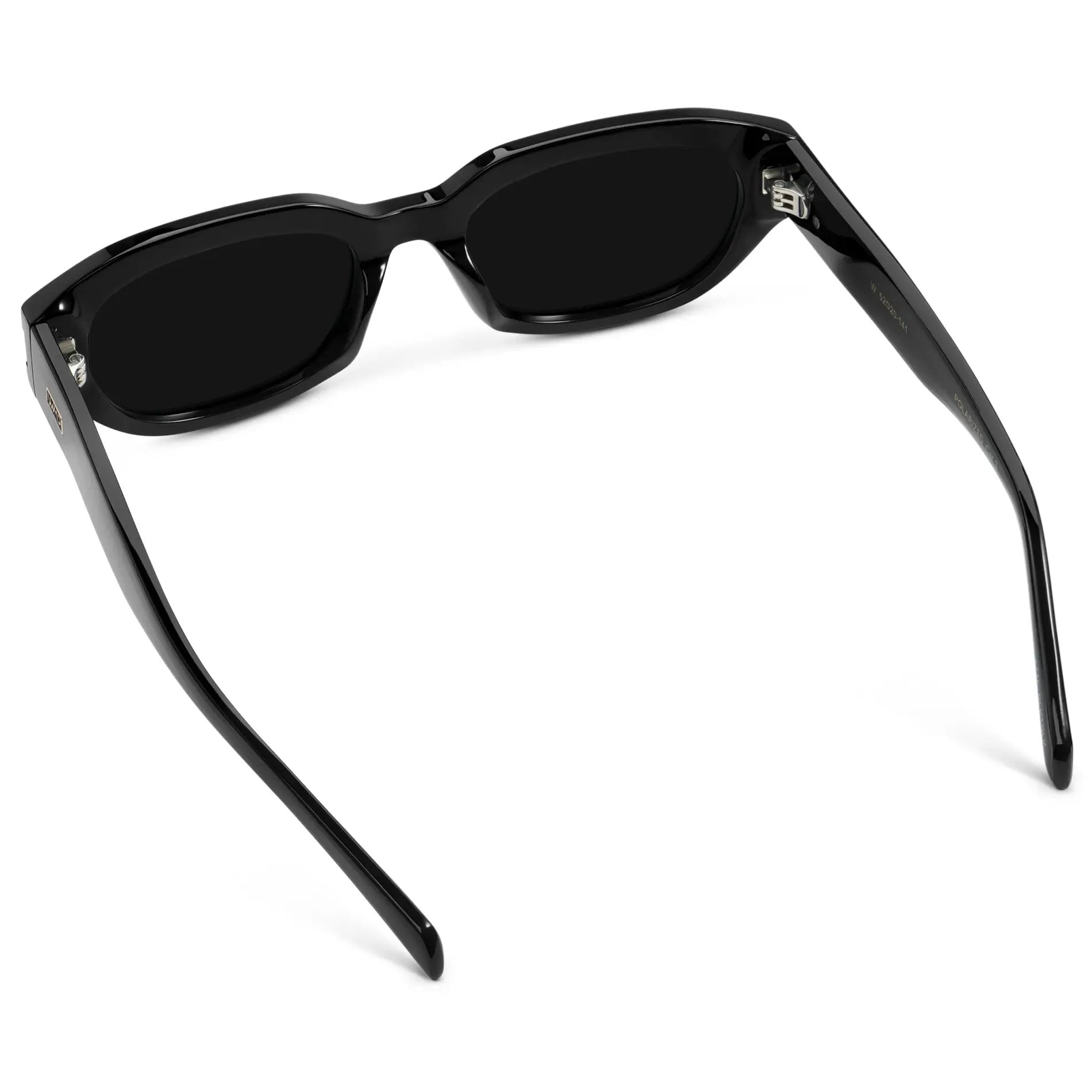 VERA Women's Oval Polarised Sunglasses in Triple Black by WMP Eyewear - PUNCH Watch & Eyewear - WMP Eyewear