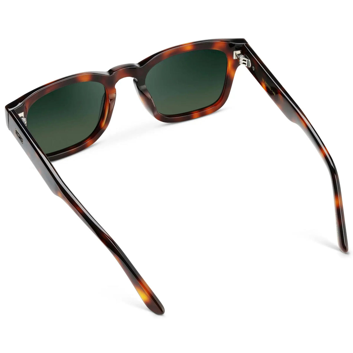 WAYNE Men's Bold Rectangular Polarised Sunglasses in Havana Tortoise by WMP Eyewear - PUNCH Watch & Eyewear - WMP Eyewear