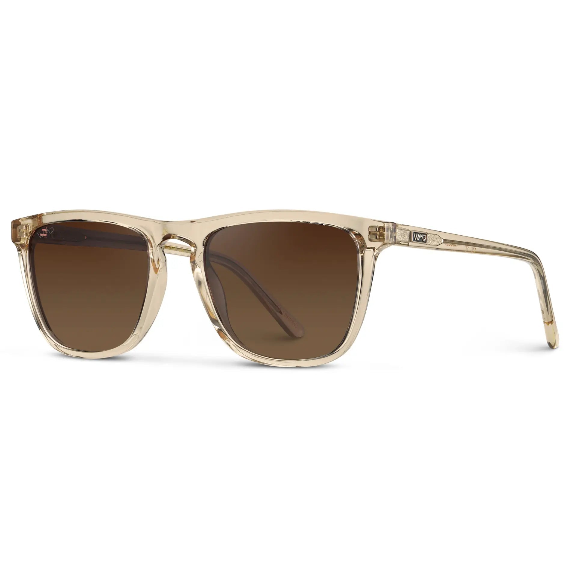 WESLEY Polarised Men's Sunglasses in Crystal Sand Brown WMP Eyewear - PUNCH Watch & Eyewear - WMP Eyewear