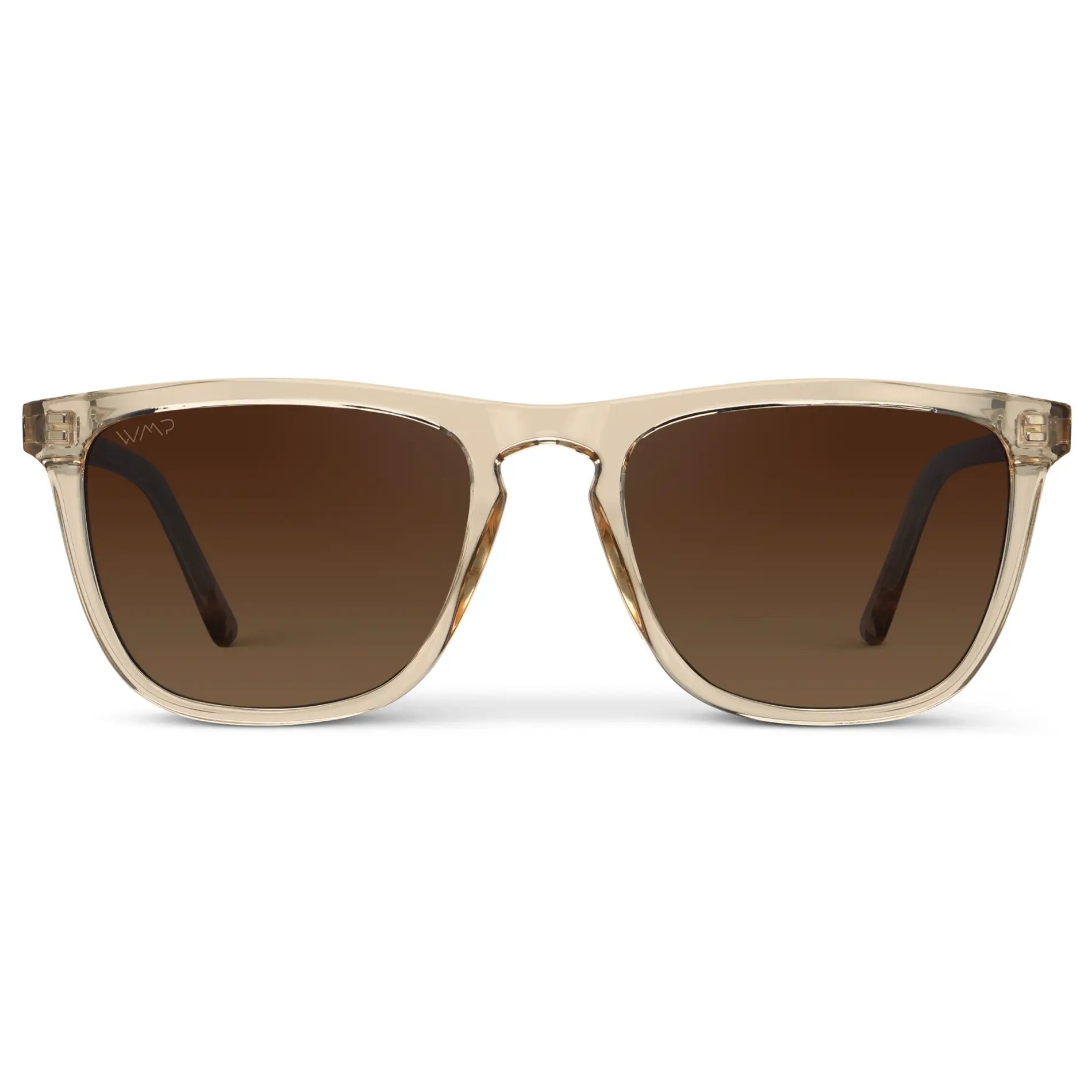 WESLEY Polarised Men's Sunglasses in Crystal Sand Brown WMP Eyewear - PUNCH Watch & Eyewear - WMP Eyewear