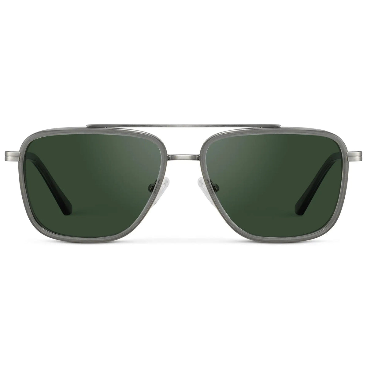 WESTON Polarised Flat-Top Aviator Sunglasses For Men - Grey l WMP Eyewear - PUNCH Watch & Eyewear - WMP Eyewear