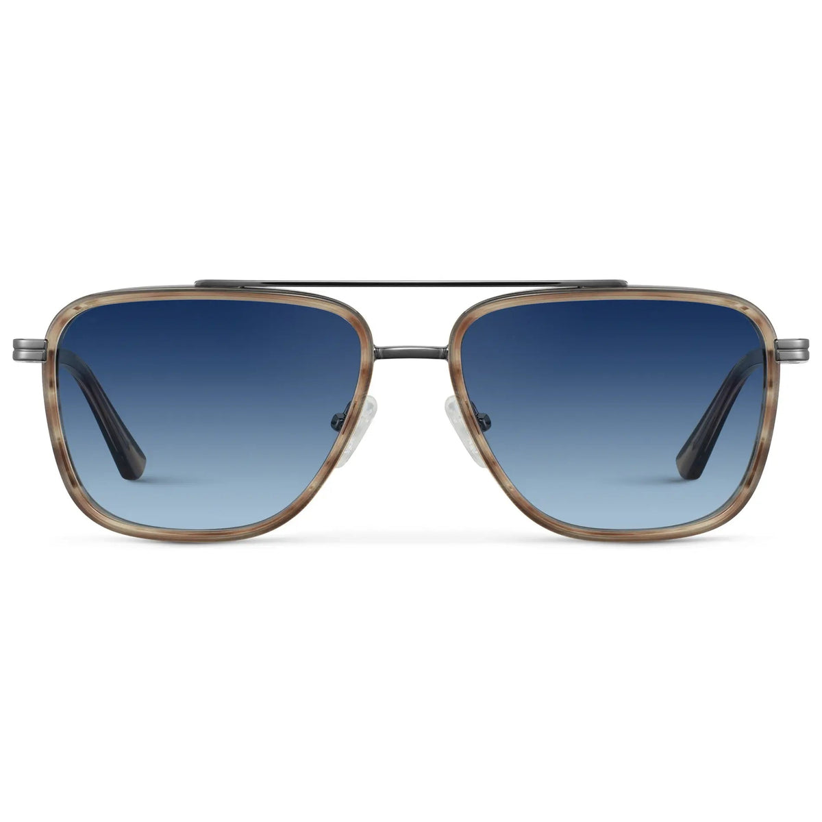 WESTON Polarised Flat-Top Aviator Sunglasses For Men - Timber Brown l WMP Eyewear - PUNCH Watch & Eyewear - WMP Eyewear