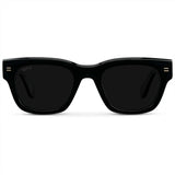 WMP Eyewear Clint Rectangular Polarised Sunglasses - Triple Black
