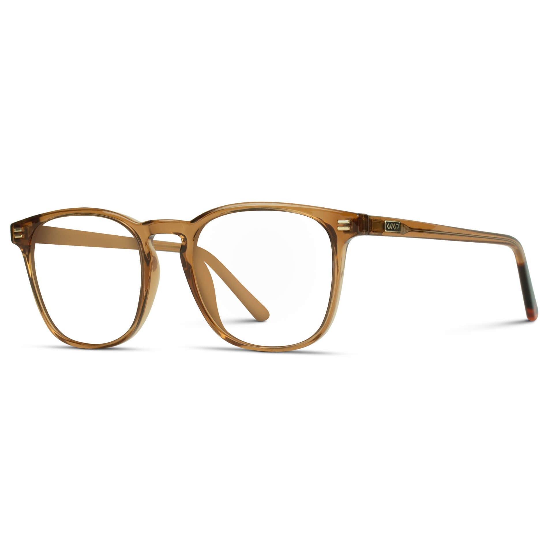 WMP Eyewear NICK Crystal Brown - Glasses (Frame Only) for Prescription Lenses - PUNCH Watch & Eyewear - WMP Eyewear