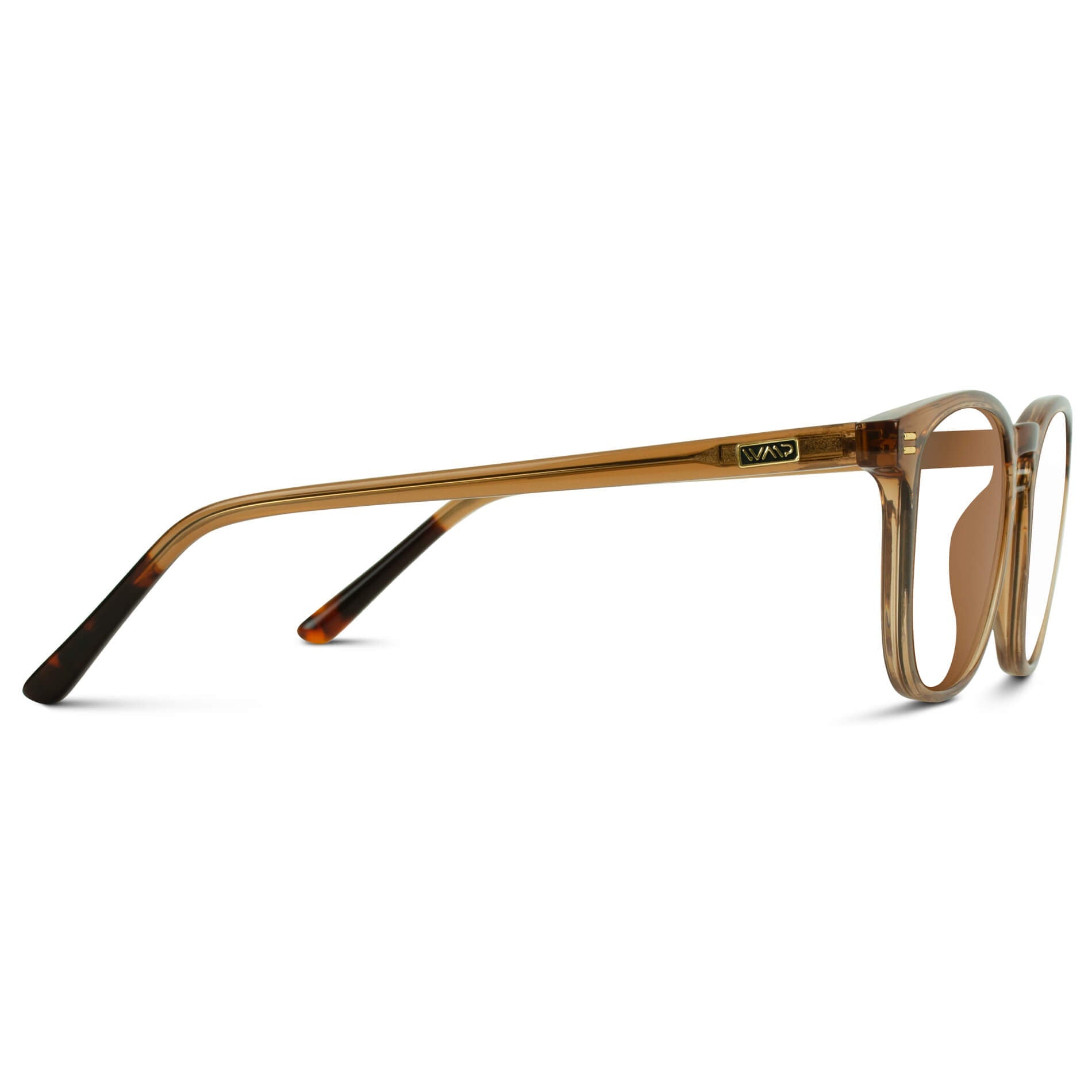WMP Eyewear NICK Crystal Brown - Glasses (Frame Only) for Prescription Lenses - PUNCH Watch & Eyewear - WMP Eyewear