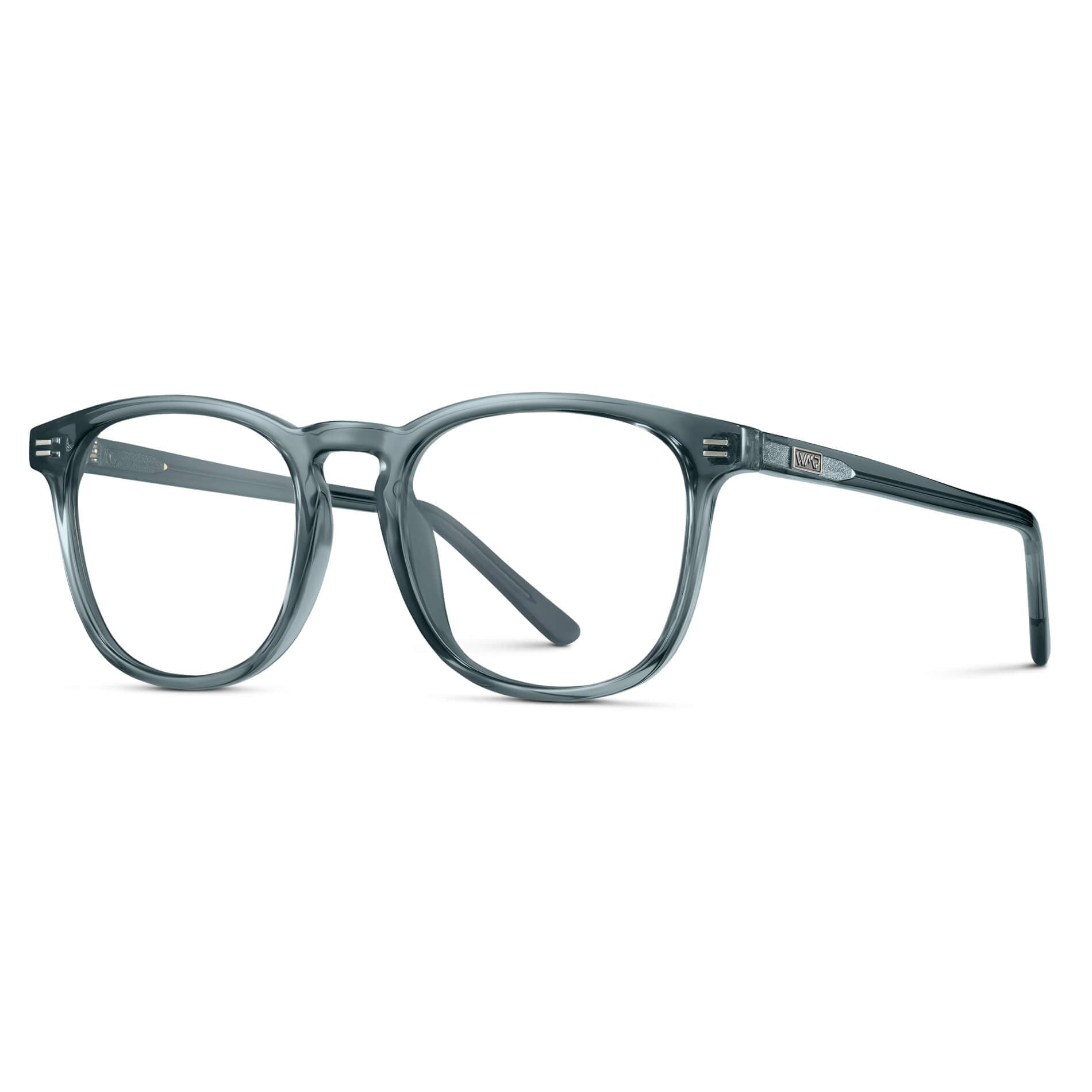 WMP Eyewear NICK Crystal Cadet Grey - Glasses (Frame Only) for Prescription Lenses - PUNCH Watch & Eyewear - WMP Eyewear