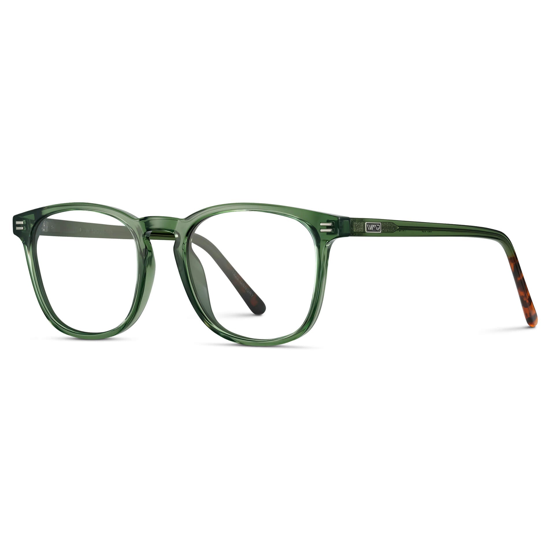 WMP Eyewear NICK Emerald Green - Glasses (Frame Only) for Prescription Lenses - PUNCH Watch & Eyewear - WMP Eyewear