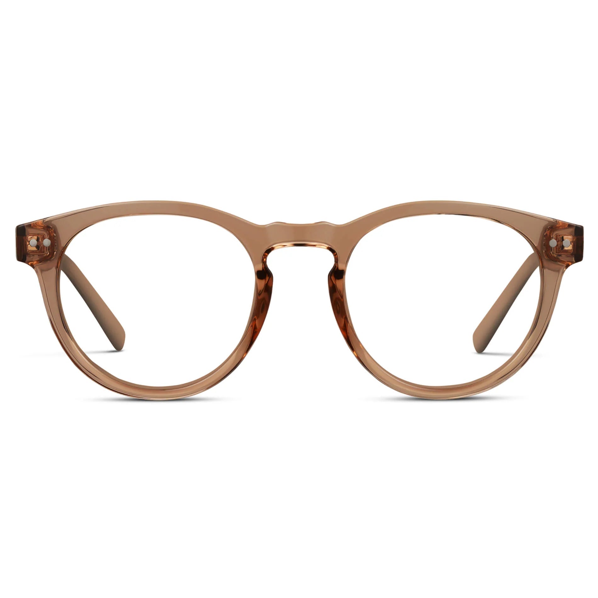 WMP Eyewear TATE Light Crystal Brown - Glasses (Frame Only) for Prescription Lenses - PUNCH Watch & Eyewear - WMP Eyewear