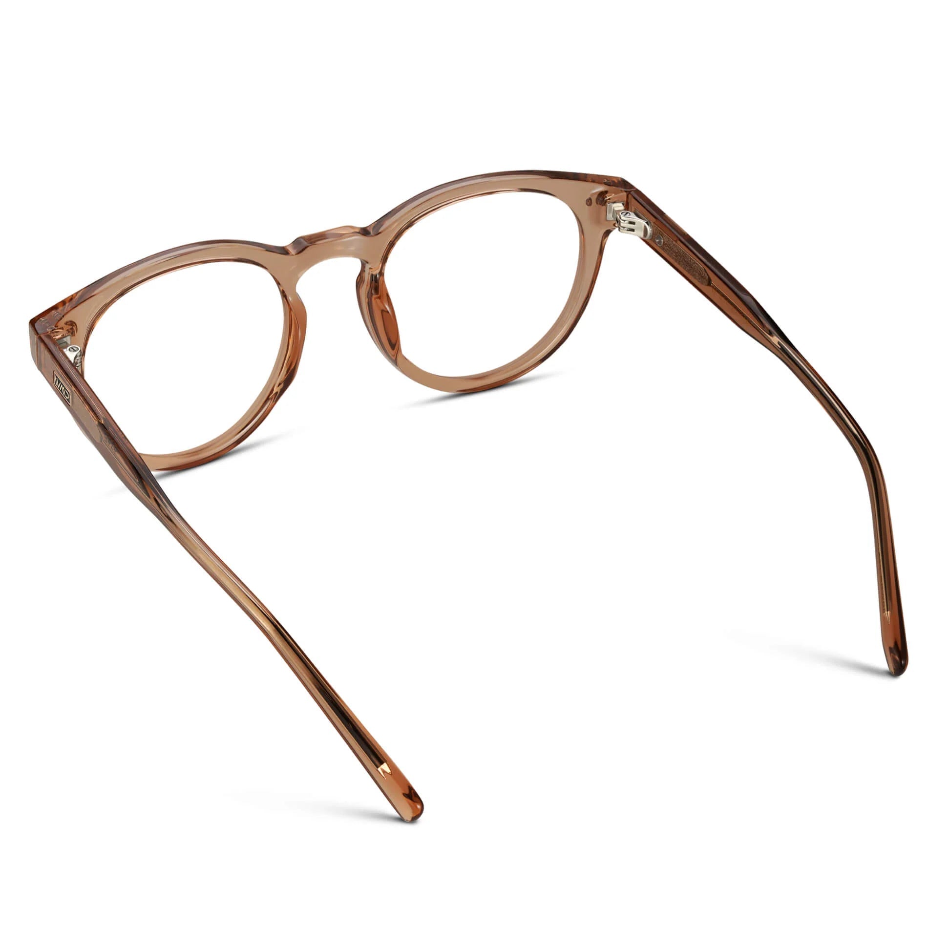 WMP Eyewear TATE Light Crystal Brown - Glasses (Frame Only) for Prescription Lenses - PUNCH Watch & Eyewear - WMP Eyewear