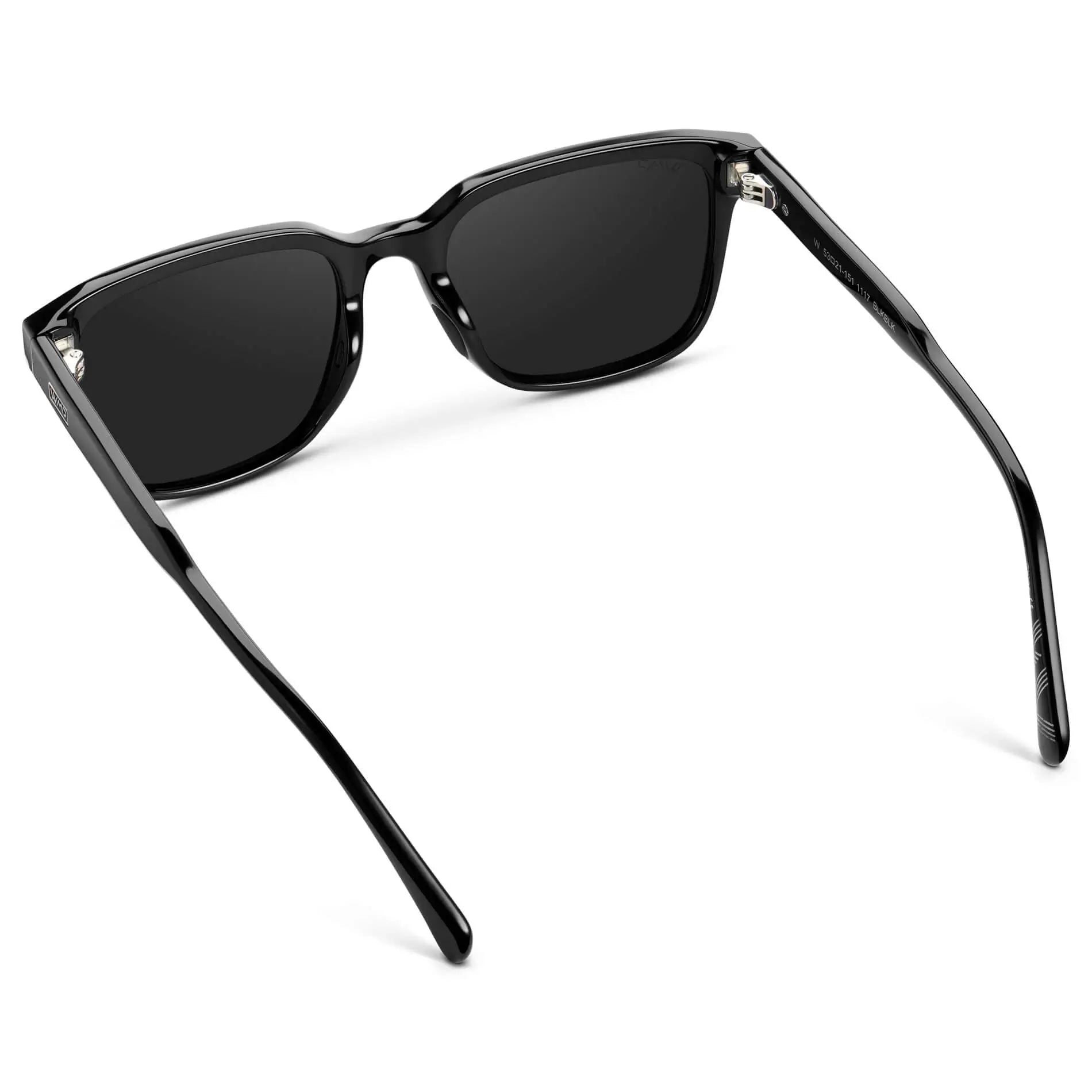 WOODS Men's Golf Special Edition Sunglasses in Triple Black by WMP Eyewear - PUNCH Watch & Eyewear - WMP Eyewear