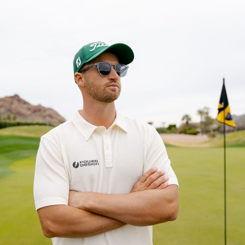 WYNDHAM Men's Golf Special Edition Sunglasses in Denim Blue by WMP Eyewear - PUNCH Watch & Eyewear - WMP Eyewear