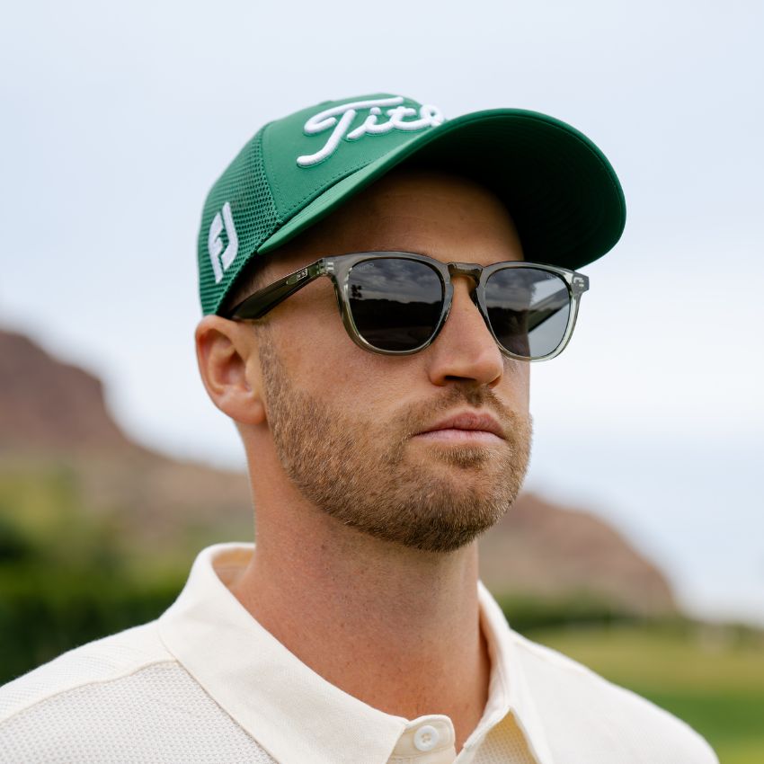 WYNDHAM Men's Golf Special Edition Sunglasses in Crystal Agave by WMP Eyewear - PUNCH Watch & Eyewear - WMP Eyewear
