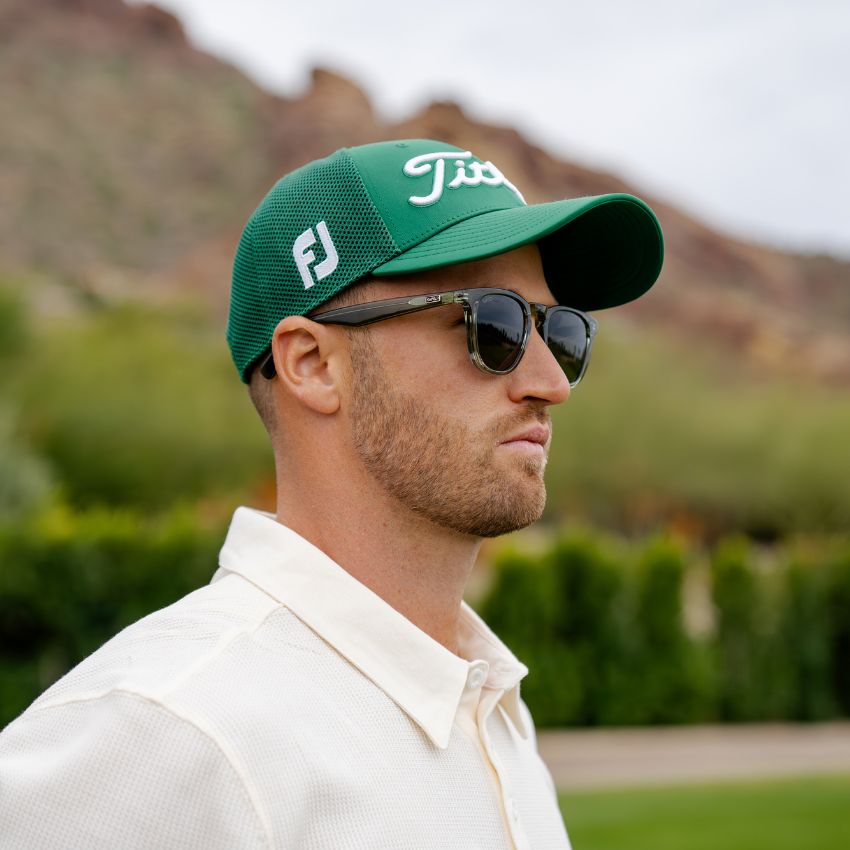 WYNDHAM Men's Golf Special Edition Sunglasses in Crystal Agave by WMP Eyewear - PUNCH Watch & Eyewear - WMP Eyewear