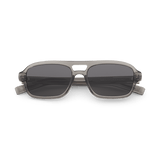 YORI Grey Low Profile Aviator Sunglasses fmr BURT by Messy Weekend